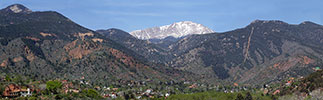 Pikes Peak from Manitou Springs