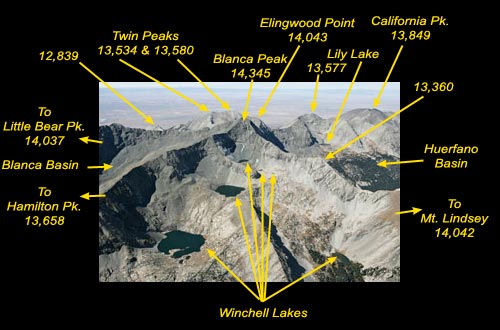 Blanca Peak from East